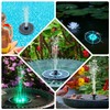 GAIZERL Solar Fountain New, 3.5W Solar Bird Bath Fountains with