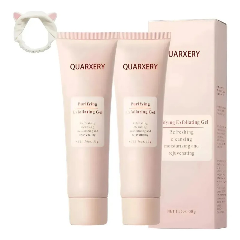 Venta Flash 2 Gel Exfoliante Purificante Quarxery, Crema