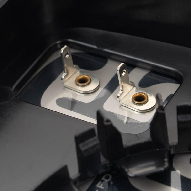 TRQ Left Mirror Glass Compatible with 2014-2022 Ford Transit Connect
