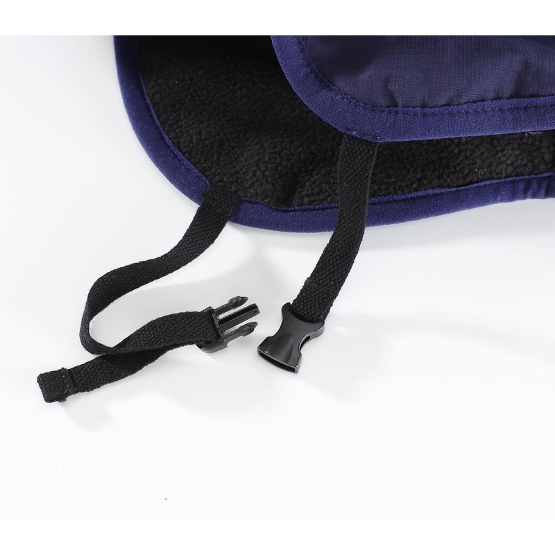 Decentron Mens Winter Hat with Brim Water-Resistant Fleece Earflaps Hat