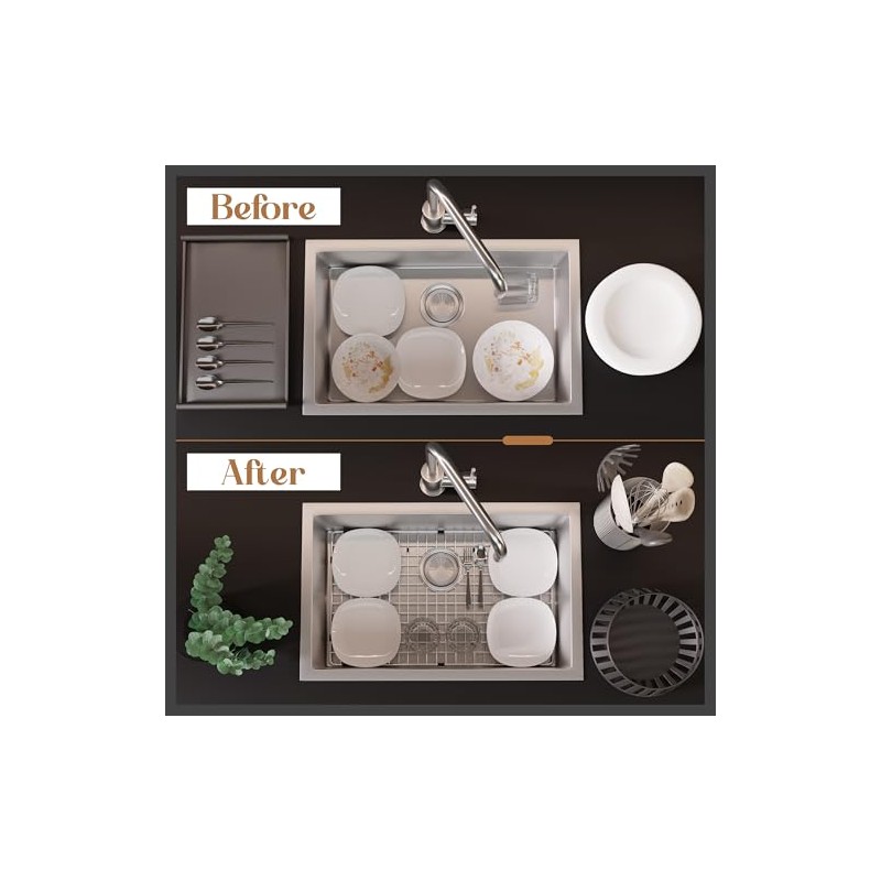 VALUN 221010 Sink Grid - Only Compatible with 33" Blanco