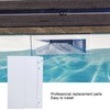 2pcs Skimmer Assembly Plastic Replacement Swimming Pool Gate Weir Baffle