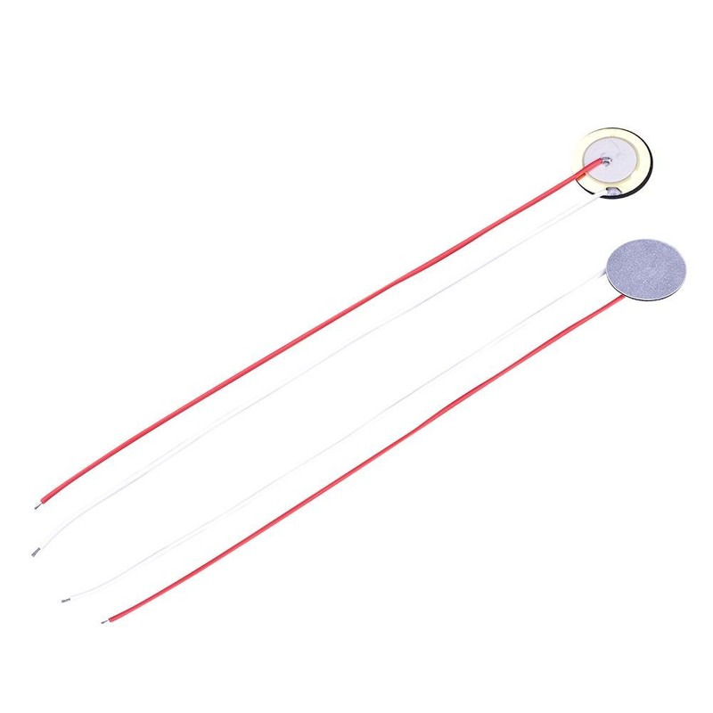 Alomejor Piezo Disc High Sensitivity Guitar Piezo Element Sensor with