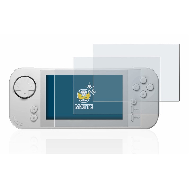 brotect 6x Anti-Glare Screen Protectors Compatible with Evercade EXP Matte