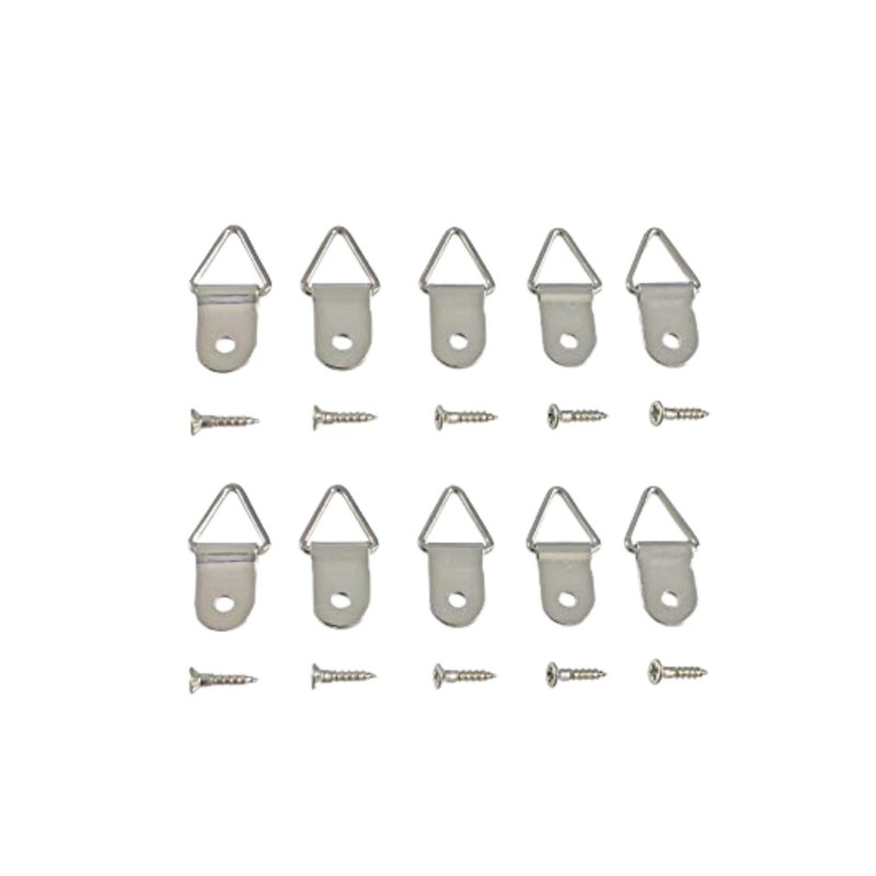 Fukuikinzokukogei Triangle Hanging Can, Safe Load Capacity 4kg x 10-Piece