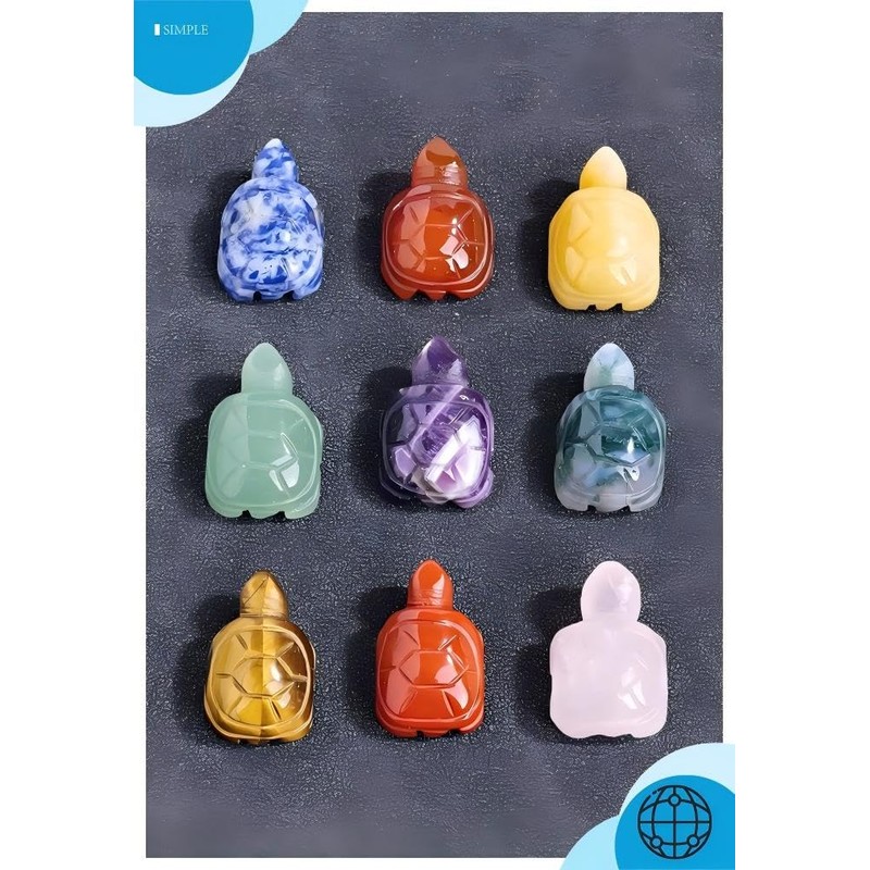 Rose Quartz "To My Daughter" Turtle Gift: "Braver, Stronger, Smarter