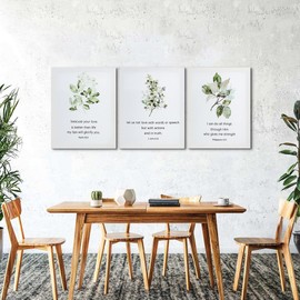 NeuType Scripture Wall Art, 3 Piece Canvas Wall Art for Living Room Wall Decorations, Christian Wall Art, Bible Verses Wall Art Painting for Bedroom Bathroom Christian Wall Decor