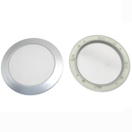 SYCZIOHU 2 PCS Speaker Grille Covers 4 Inch Speaker Subwoofer Guard Protector Black Round Speaker Mesh for Most Home Speakers or Car Speakers