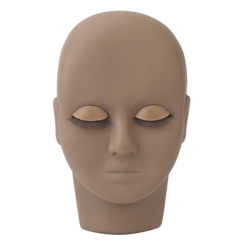 Lash Mannequin Head Makeup Eyelash Extension Practice Doll Head with