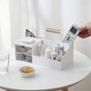 Marknor Cosmetic/Makeup Vanity Organizer Box, Mini Desk Storage for Office