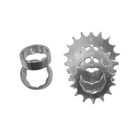 M-Wave Single Speed Gear Set Silver