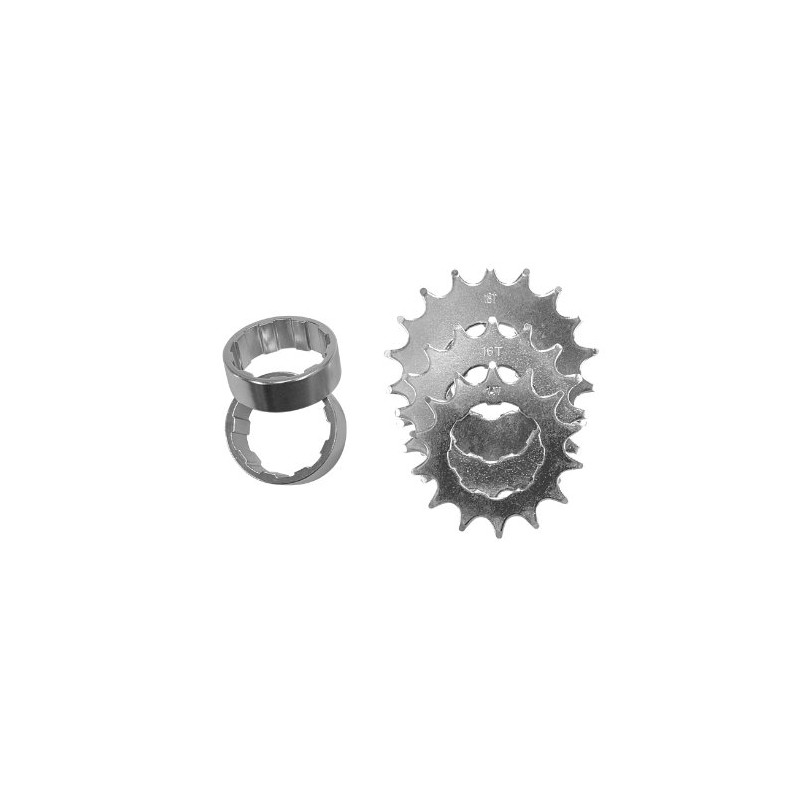 M-Wave Single Speed Gear Set Silver