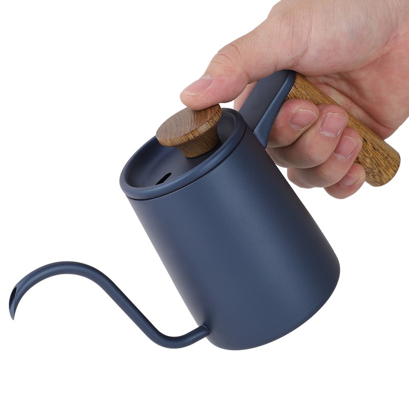 350ml Fashion Stainless Steel Handle Drip Coffee Pot Long Gooseneck
