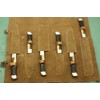 7 Pieces Damascus Steel Kitchen Knife Set, Custom Made Hand