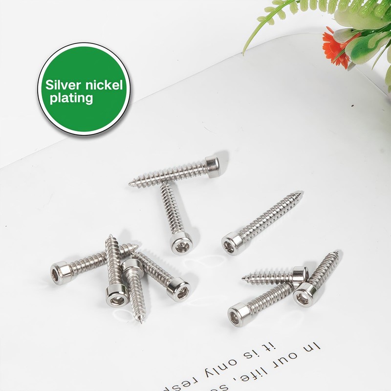 Zmbroll M3 Socket Head Cap Self Tapping Screw Silver Grade