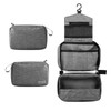 Aucuu Hanging Toiletry Bag, Wash Bag Cosmetic Bags, Foldable Travel