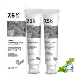 Hydroxyapatite Toothpaste for Advanced Enamel Protection, Gentle and Effective Formula, Fresh Breath, Deep Cleaning Care Toothpaste,Suitable for Sensitive Teeth (2)