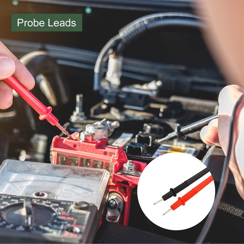 YOKIVE 2 Pcs Test Leads, Multimeter Probe Cable with Banana