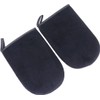Guantes Autobronceadores Negros 2 Piezas Aplicador de Crema Autobronceadora para