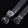 4 Pair Clear Bra Straps Invisible Transparent Adjustable Non-Slip Bra