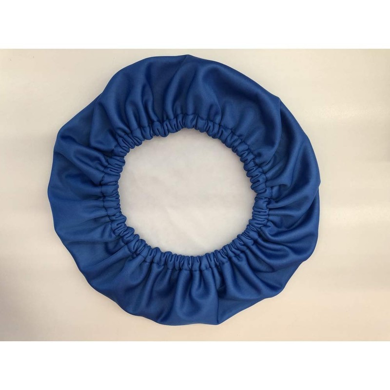 TRUSCO HMCS-B Helmet Cover with Sponge Fabric, Soft Type, Blue