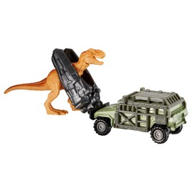 Matchbox Pojazd Jurassic World Transporter Dinozaurów Tyranno-Hauler