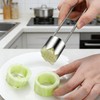 3PCS 2-in-1 core remover, apple core remover, vegetable core remover,