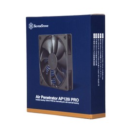 Silverstone SST-AP120i-PRO Air Penetrator 120 mm PWM Case Fan, Noise Reduced Fan Blades, Dual Ball Bearing