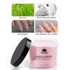 EBANKU Deep Pink Acrylic Powder, Professional Acrylic Nail Powder with
