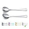 Salad Server Set, Berglander Stainless Steel Salad Serving Set, Salad