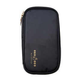 WOONEKY Nail Art Storage Pouch Manicure Tool Brush Holder for Organized Nail Brushes and Accessories Portable Design