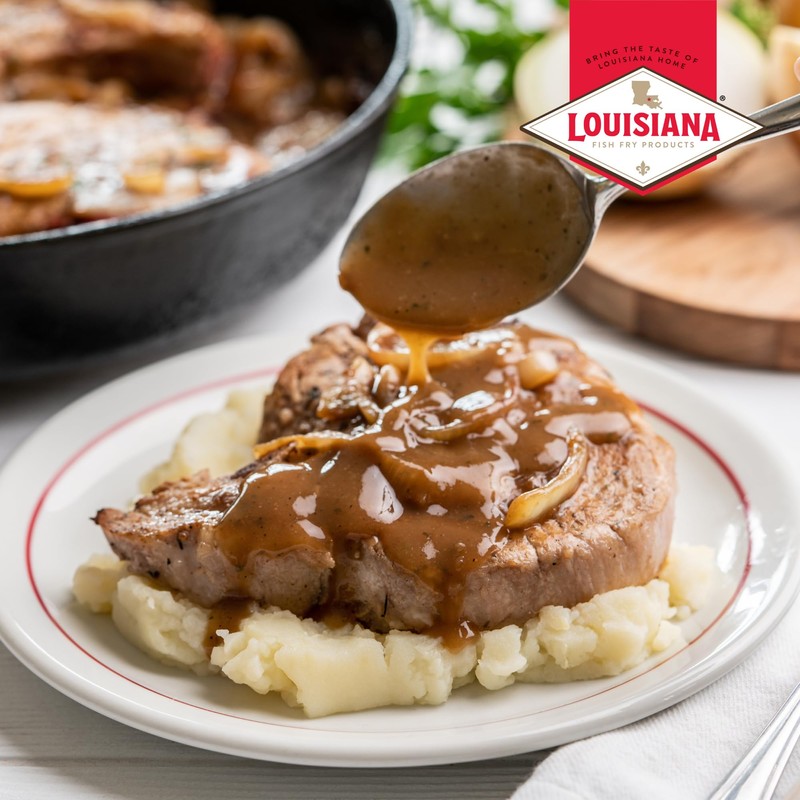 Louisiana Fish Fry Cajun Brown Gravy Mix, 1.5 oz