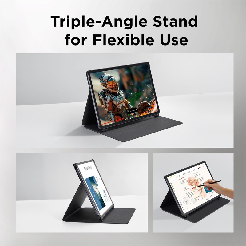 TCL Tablet Case for NXTPAPER 14, Slim PU Leather Flip