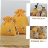 Healeved 8pcs Refillable Lavender Sachet Bags Small Medium Dried Flower