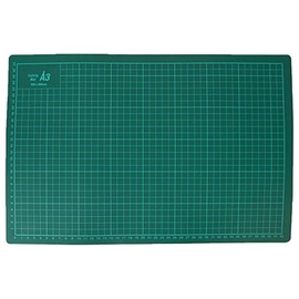 Dapetz ® Craft Cutting Mat Self Healing A3 Triple Layers - Quilting, Sewing, Scrapbooking, Fabric & Papercraft - Imperial/Metric 30 x 45 cm 300 x 450 mm 12 x 18 ins Approx