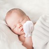 BQUBO Newborn Infant Toddler Mittens No Scratch Cotton Elastic Wrist