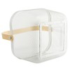 Cheardia 2 Pack Picnic Baskets, Metal Mesh Harvest Basket with