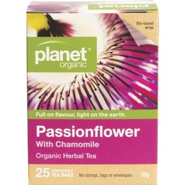 Planet Organic Passion Flower 25 Tea Bags