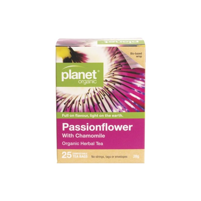 Planet Organic Passion Flower 25 Tea Bags