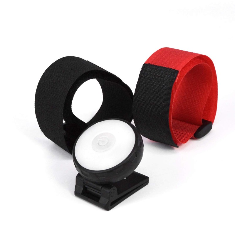 SUNDERPOWER Wrist Light LED Torch Rechargeable Clip Hands Free Flashlight