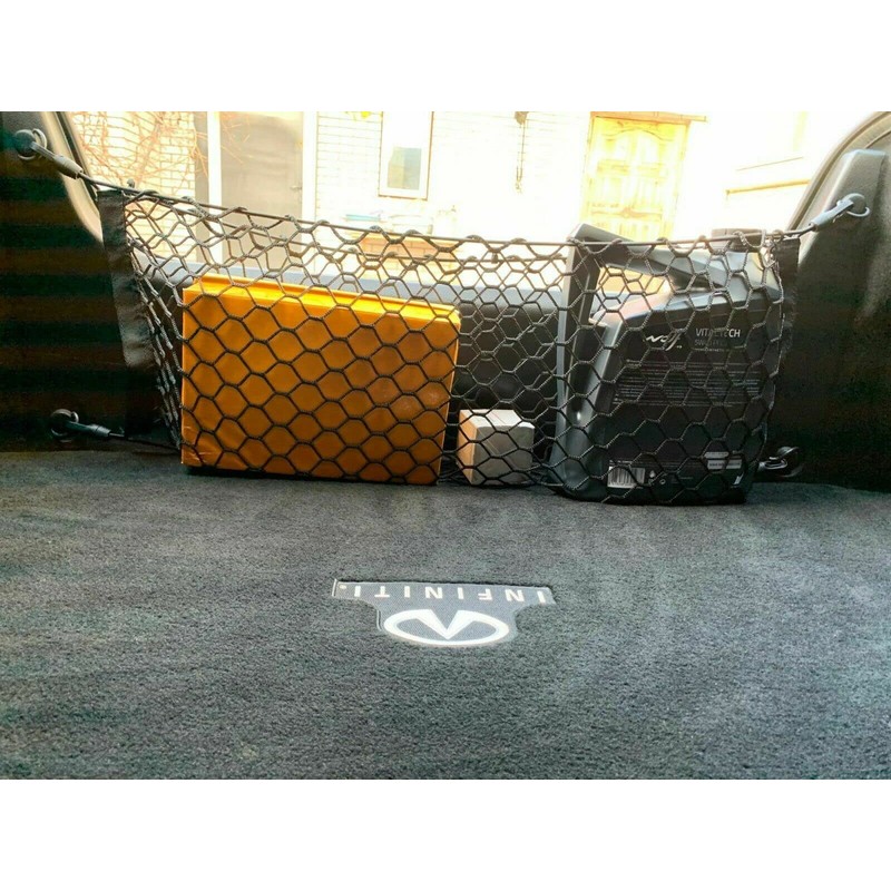 EACCESSORIES EA Trunk Organizer Cargo Net for Infiniti G35 G37
