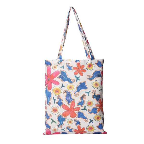 dandodo Canvas Tote Bag,Cute Trendy Graphic Tote Bag,Eco Bag,Reusable Beach