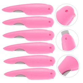 Mikinona 4sets Small Nail Files Set Curved Metal Nail File Kit Manicure Tools for Home Use 6pcs*4