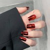 2 Boxes Red Chrome Nail Powder Metallic Mirror Effect Holographic