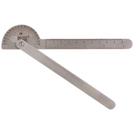 Baseline 12-1042 Stainless Steel 180 Degree Goniometer, 6" Length