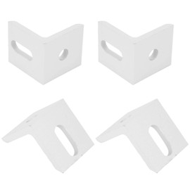 L Shaped Right Angle Bracket, 10Pcs Right Angle Corner Bracket, 90 Degree Aluminum L Shaped Bracket Corner Braces Fixed Brace, Hardware Braces (3030 Angle Aluminum)
