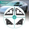 WIKIBB Bezel Mirror Cover Compatible with 1995-1999 Mitsubishi Eclipse Side