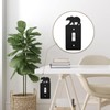 Lothee 6 Pcs Metal Bear Light Switch Cover Plate Moose