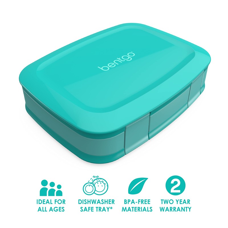 Bentgo Fresh Leak Proof Bento Lunch Box, Aqua