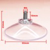 Suction Cup 15 Suction Cups Diameter 50 mm M5 Thread,